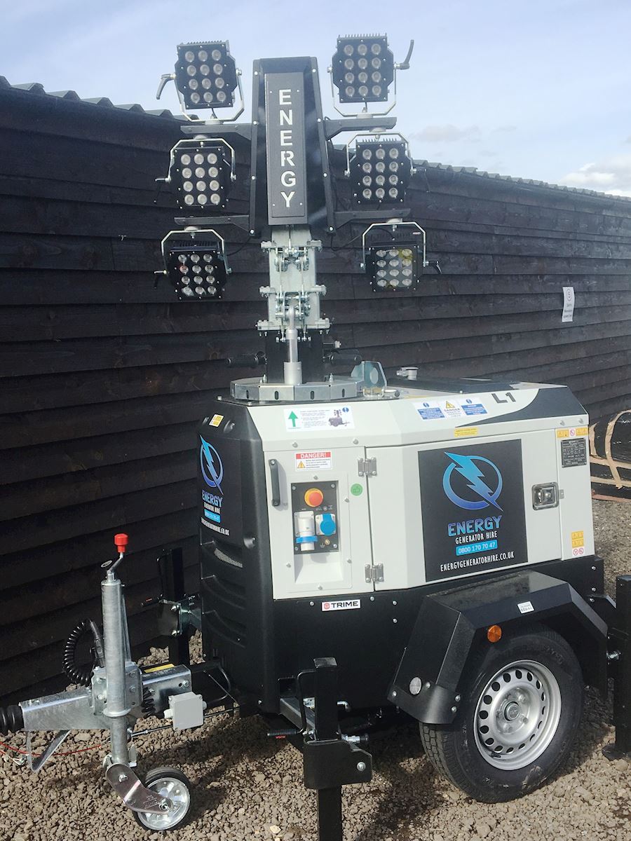 The XECO lights up Energy Generator Hire